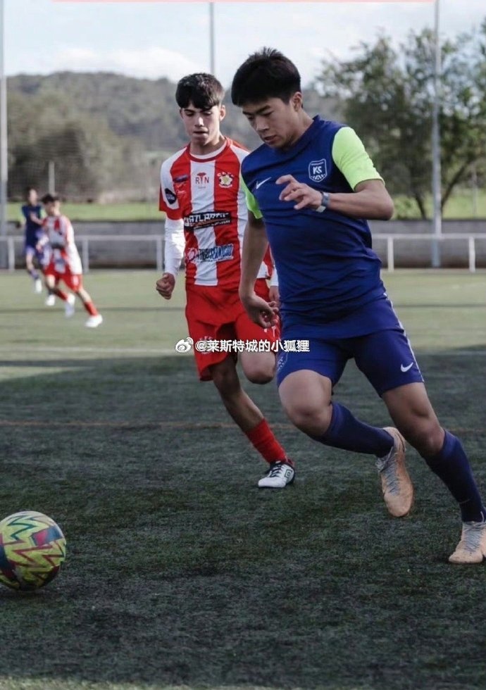 效力巴達洛納U16的中國球員汪修昊，入選西班牙加泰羅尼亞大區隊