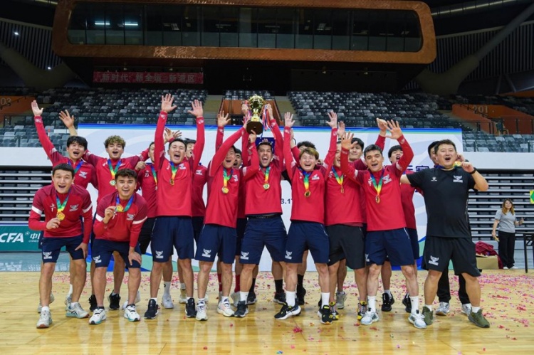 寧夏平羅恒利2-1杭州臨平吳越錢唐，首奪全國五人制錦標賽冠軍